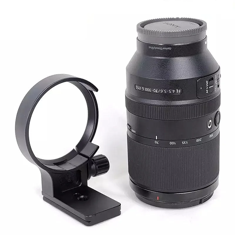 

Ошейник для объектива штатив с кольцом для Sony FE 70-300 мм f/4,5-5,6G OSS Lens SEL70300G, встроенная БЫСТРОРАЗЪЕМНАЯ пластина Arca-Swiss