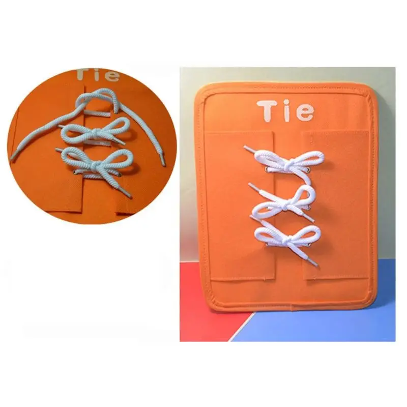 

6 Pcs Set Learn to Dress Boards Colorful Kid Basic Life Skills Toys Book Early Learning Kits Children Gifts