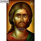 Полная квадратная алмазная живопись Иисус Христос лидер 40x60 см diy 5d Алмазная мозаика религиозная картина 3d алмаз вышитые наклейки