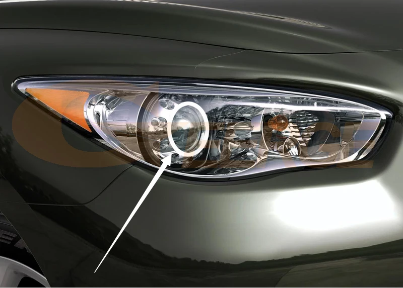 Для Infiniti QX60 JX35 2011 2012 2013 2014 2015 отличный ультра яркий SMD СВЕТОДИОДНЫЙ ангельские