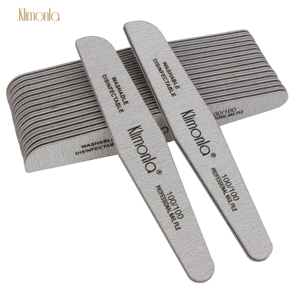 

10 шт./лот, профессиональные пилки для ногтей, 100/100 Грит, двухсторонний деревянный шлифовальный буфер, педикюр, Маникюрный уход, инструменты д...