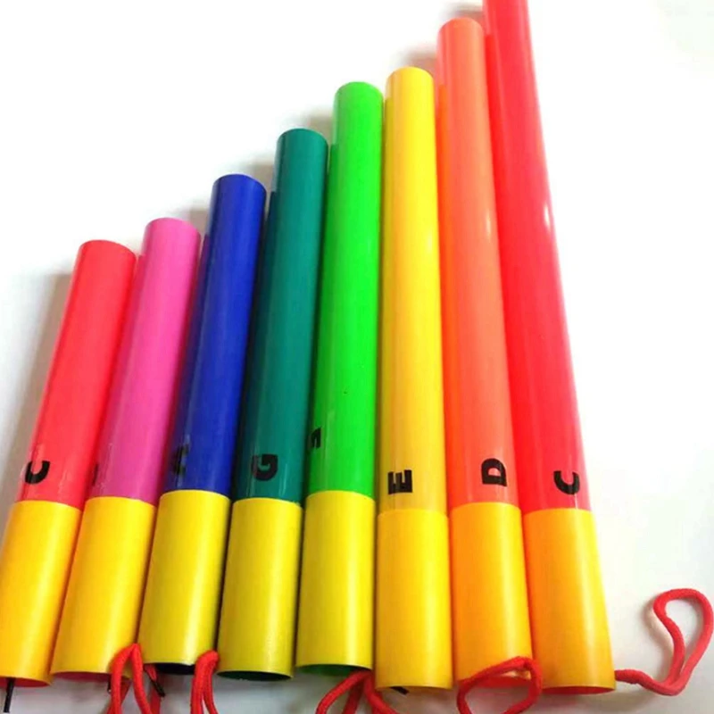 

Color Ful Music Tuned 8-Notes Percussion Stringed Instrument Tubes C Major Diatonic Set C D E F G A B C Parts Accs