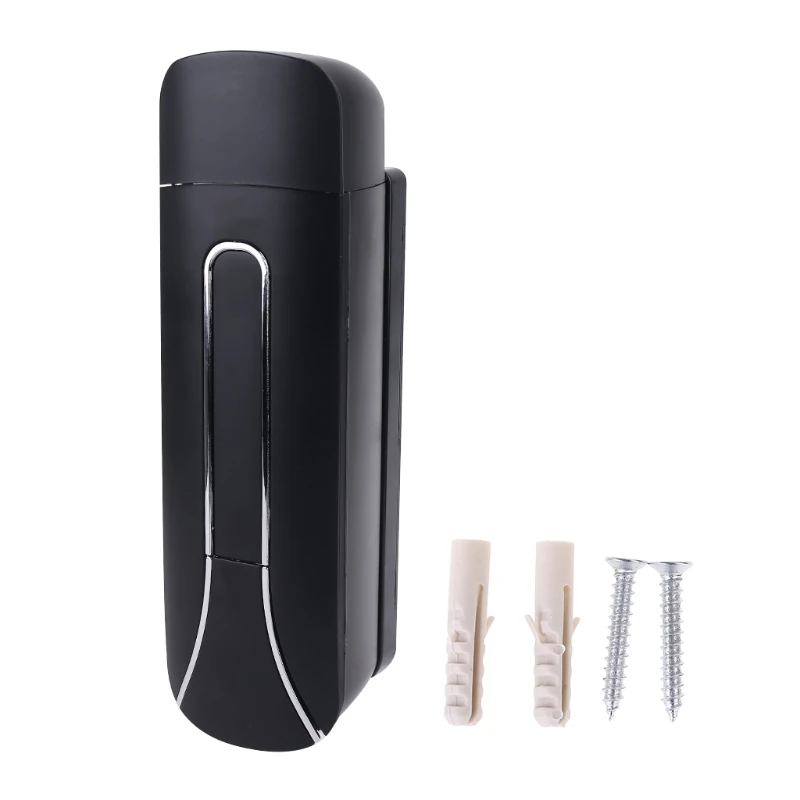 

Plastic Hand-press Soap Liquid Dispenser Wall Mounted Shower Gel Detergent Shampoo Bottle for Hotel Home Kitchen Bathroom