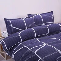 lattice soft duvet cover set adult child bed sheets and pillowcases comforter bedding set home textile free shipping