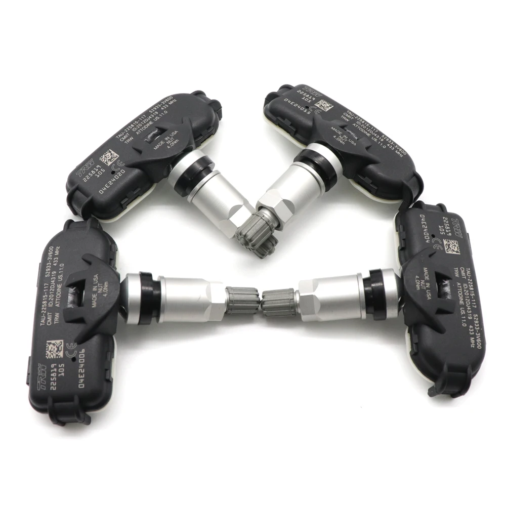 

XBoMing TPMS Tire Pressure Monitor Sensor 52933-3V600 For Hyundai Grandeur [HG] I40 [VF] Kia Rio [UB] 2011-2021 433MHz