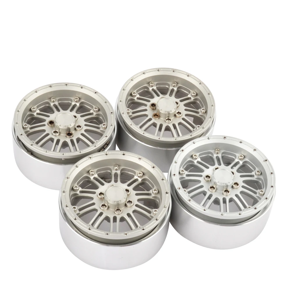 Радиоуправляемый гусеничный металлический диск обода колеса 2 дюйма резиновые