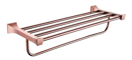 Набор аксессуаров для ванной VOURUNA из розового золота коллекция комнаты держатель