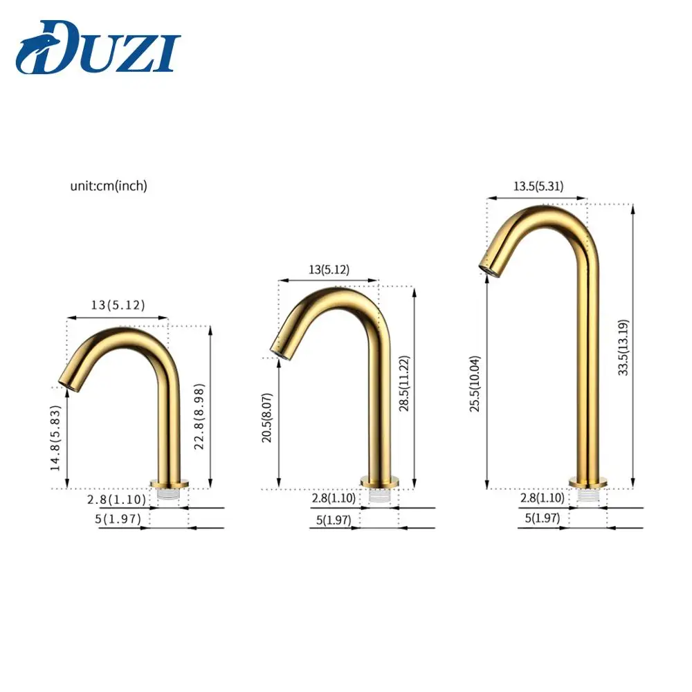 Современный Автоматический Инфракрасный датчик для ванной комнаты с батареей