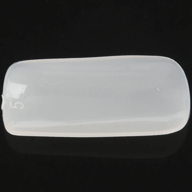 500 шт французские акриловые искусственные накладные ногти полное покрытие