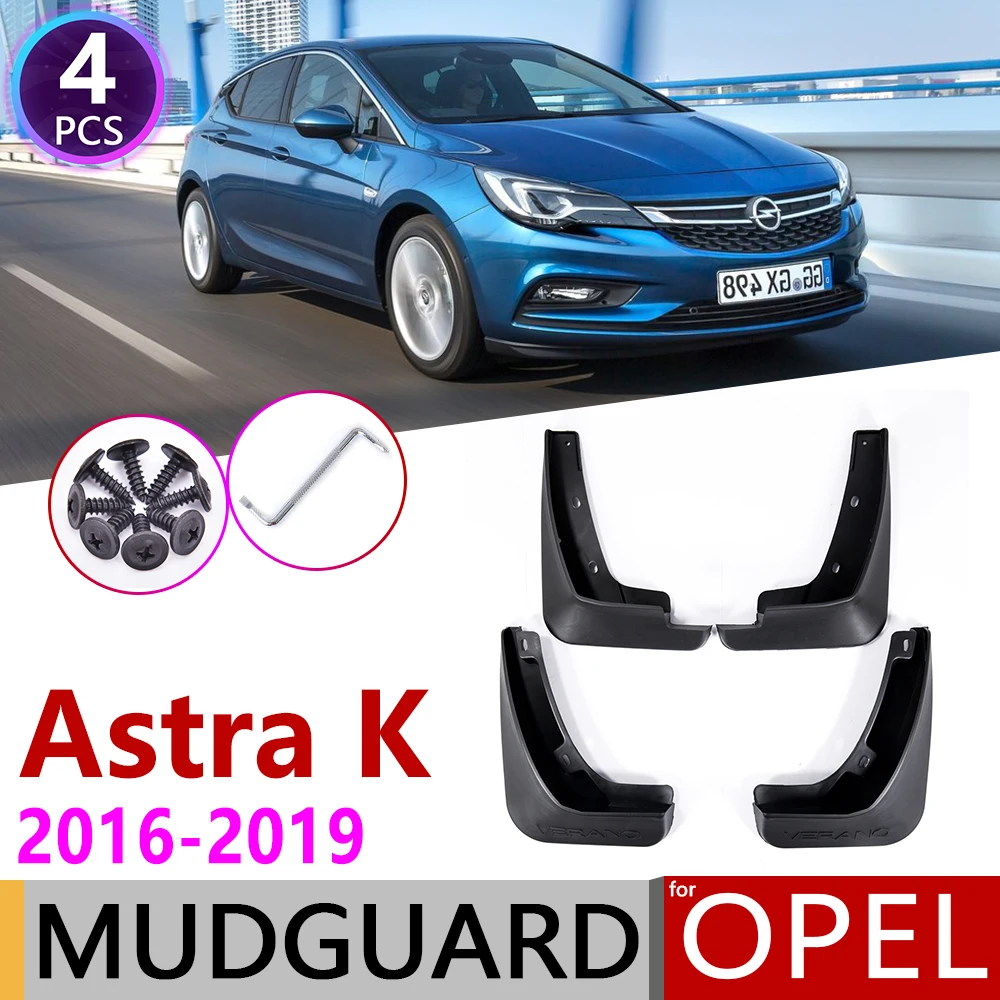 Для Opel Vauxhall Astra K 2016 2017 2018 2019 Брызговики автомобильные Fender брызговик Всплеск