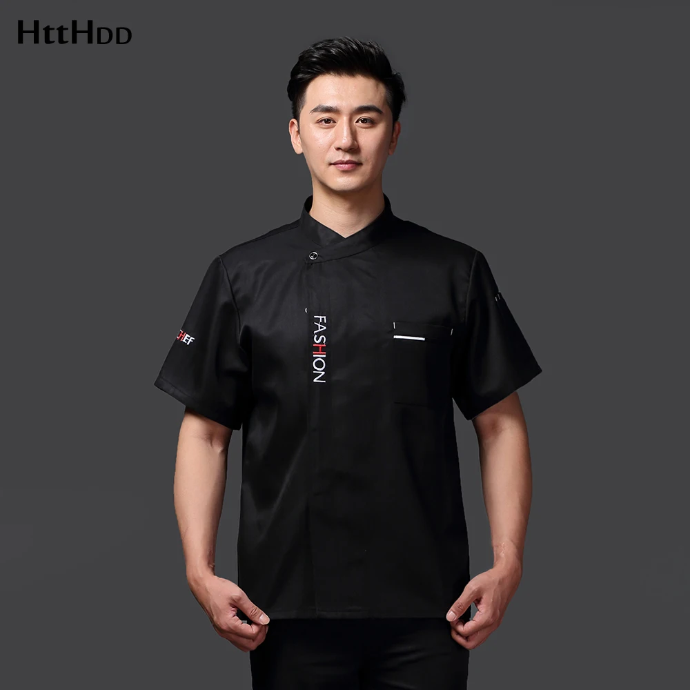 Магазин суши куртка шеф-повара 4 цвета модная форма с буквенной вышивкой для