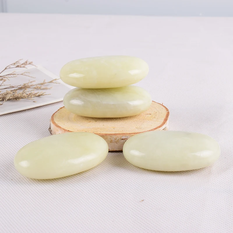 

Jade Palm Stone 6*4*2cm Chakra Back Massager Healing Hot SPA Reiki Crystal Beauty Health Care Tool Natural Stones And Minerals