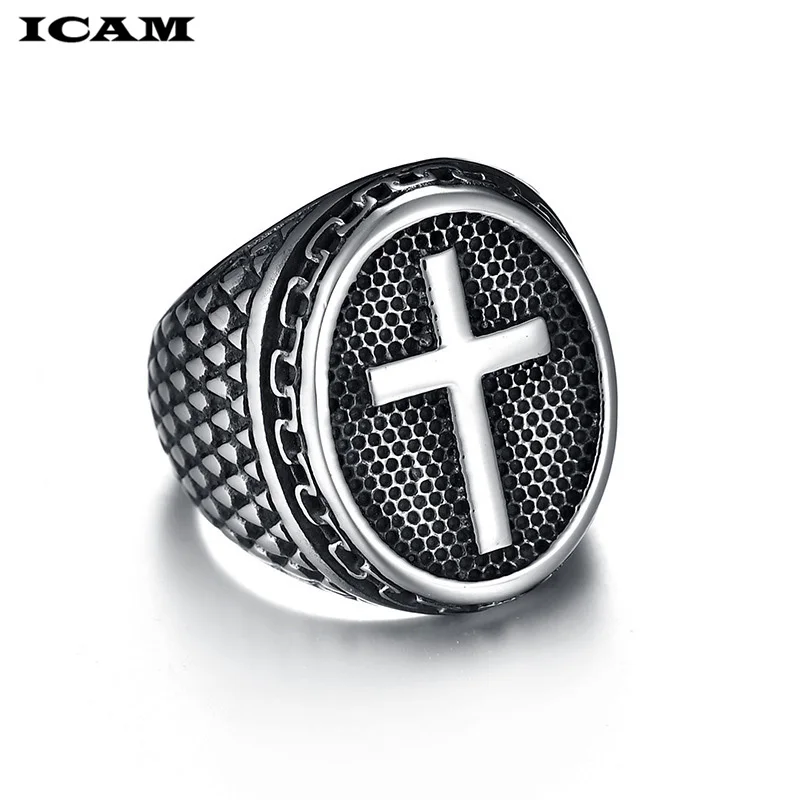 Мужское кольцо из нержавеющей стали размеры от 7 до 13|Кольца| |