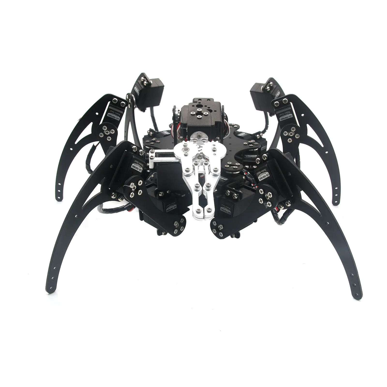 20DOF алюминиевый шестиножный робот паук|robot spider|hexapod robotrobot spider kit |