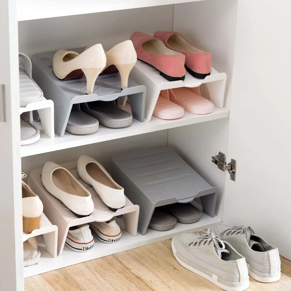 

Living Room Double Shoe Rack Dormitories Cabinet Organizers Down Bunk Storage Shelf Bedroom Shoe Organizer