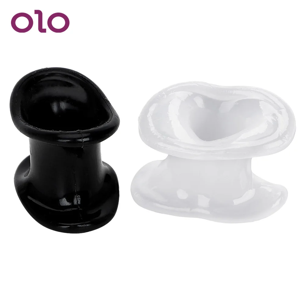 Кольцо для пениса OLO кольца члена увеличитель Растяжитель мошонки мужское