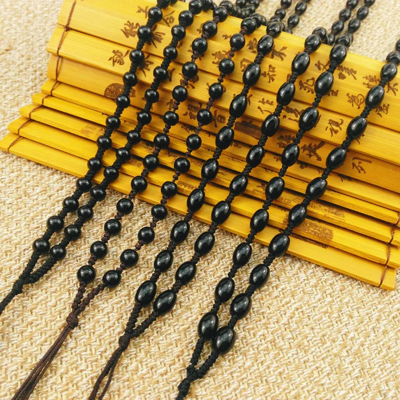 2 шт. ручной вязки ожерелье шнур из шелковой нити для кулона-счастливая круглая