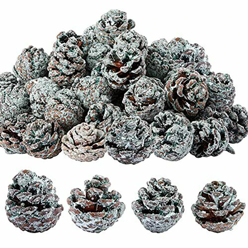

80 Pcs Magical Pine Cones Fire Color Changing Pine Cones Colorful Flames Pinecone Glamping Fire Pit Displays Crafts Home Decor