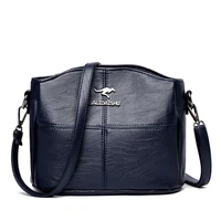 women leather crossbody bag shoulder bag brand designer luxury pu leather bucket crossbody shopper bag handbag