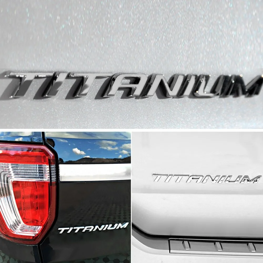 DSYCAR 1 шт. 3D металлический титановый автомобильный боковой брызговик задний