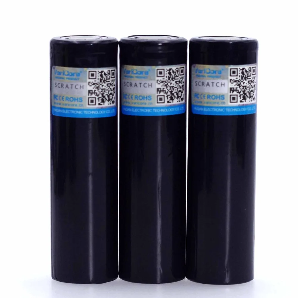 

Wholesale VariCore Original New V-34 18650 3.7V 3400mA Rechargeable lithium battery Light Flashlight batteries LED light battery