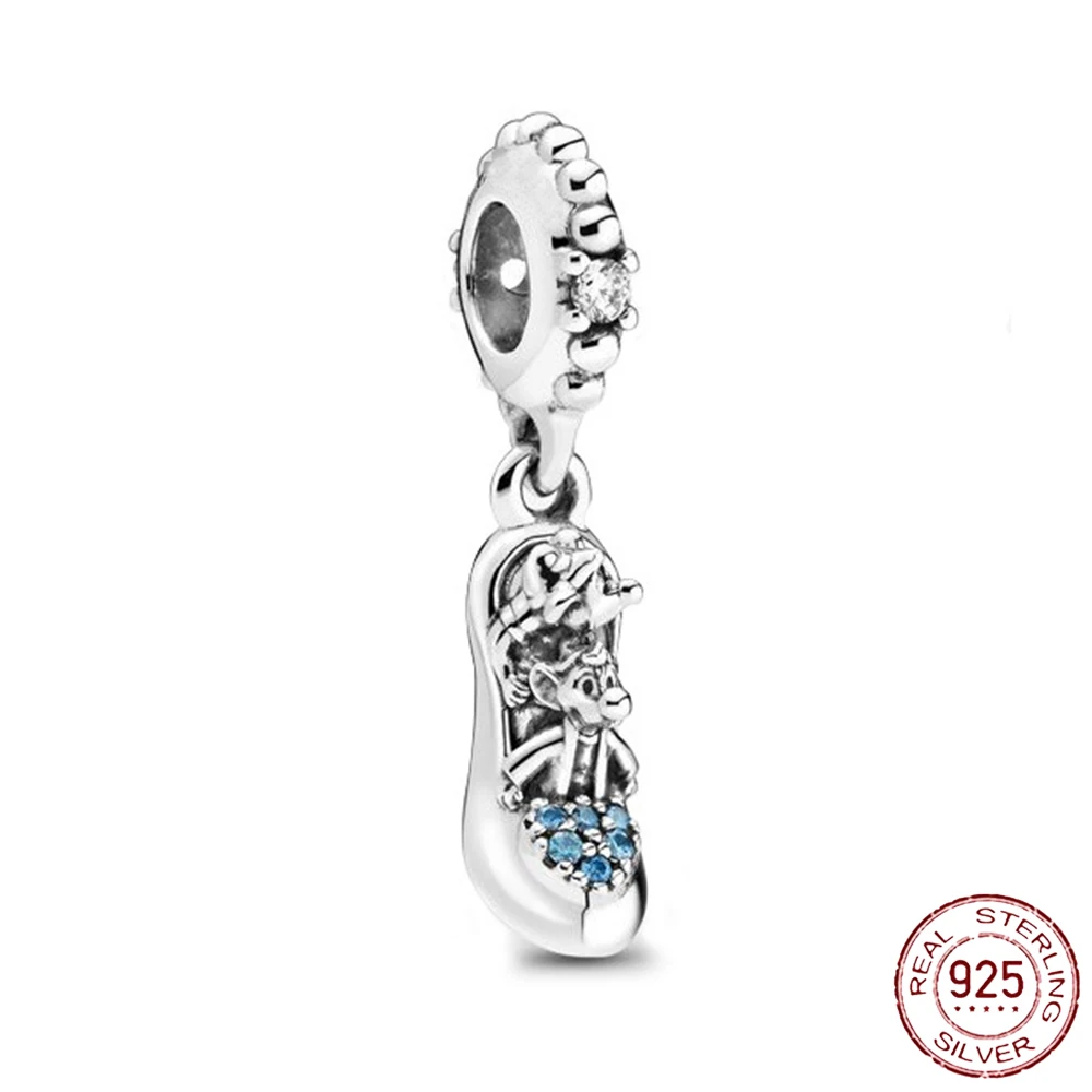 925 sterling silver charm princess animal series house beads fit original pandora bracelet women diy jewelry free global shipping