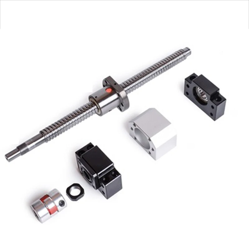 

32mm ball screw set:SFU3210 1850/1900/1950/2000mm SFU3205 ballscrew with ball nut+BK/BF25 end support+3205 Nut housing+Coupling