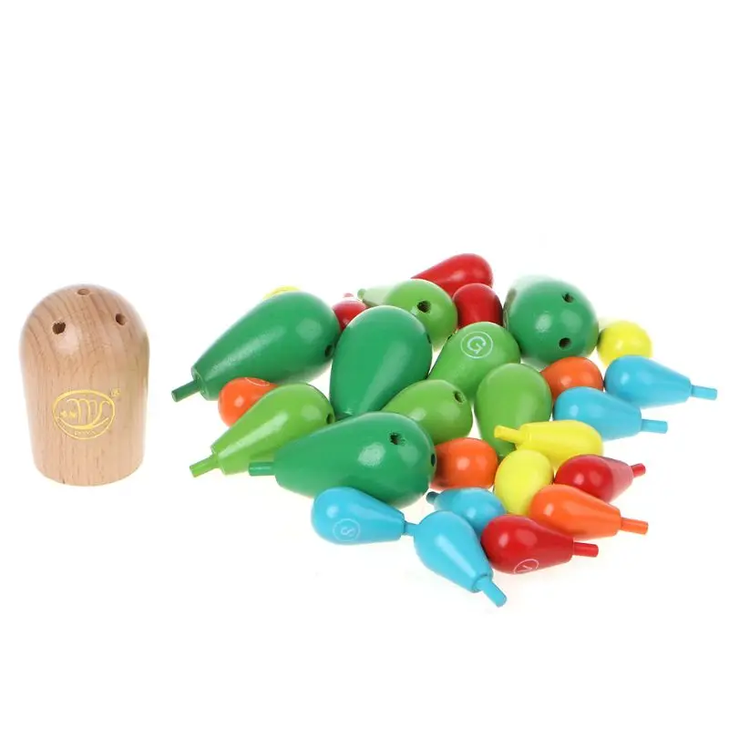 

Wooden DIY Assemble Building Block Cactus Jigsaw Kids Intelligence Educational Early Learning Toy