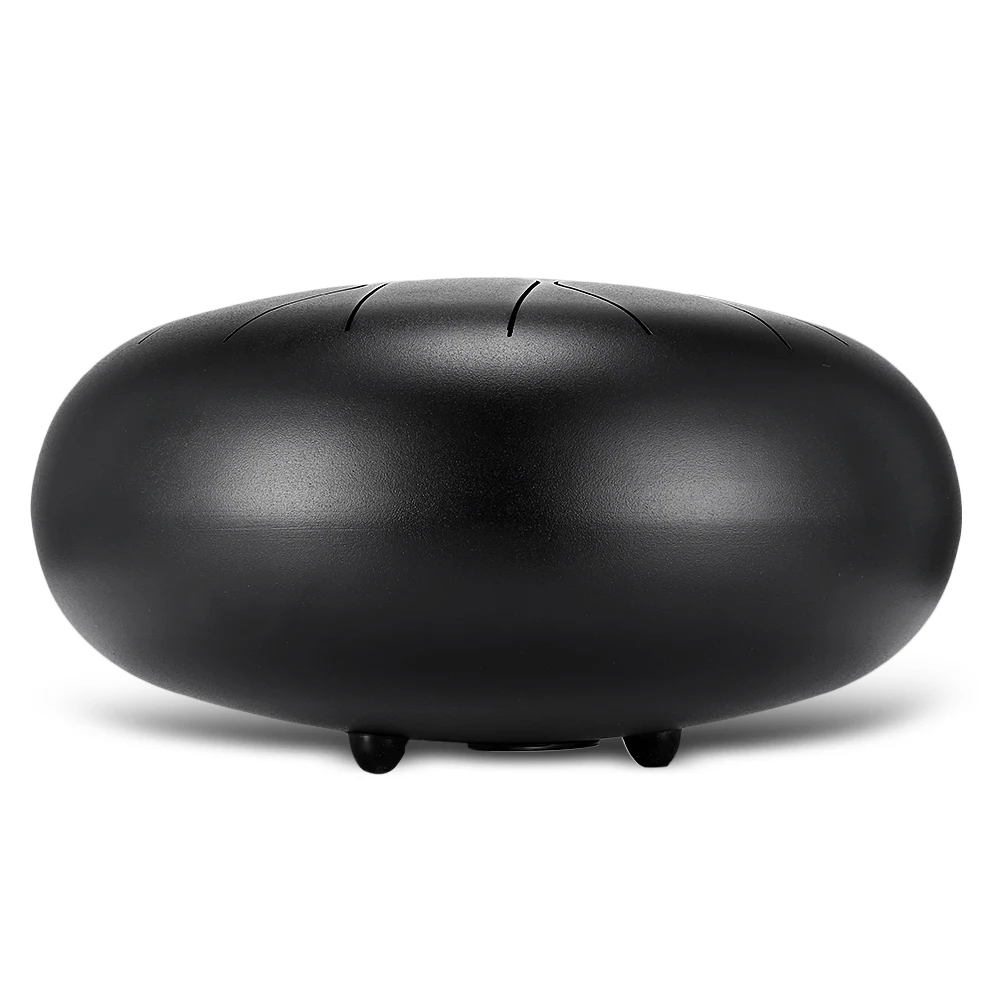 12 дюймов Мини 11 тон сталь язык Профессиональный ударный барабан Handpan инструмент с барабаном для музыкальных терапевтов