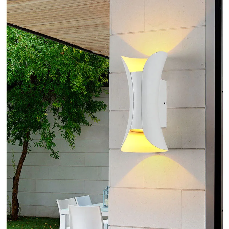 Домашняя гостиной прикроватная настенная лампа Светодиодная комнатная уличная