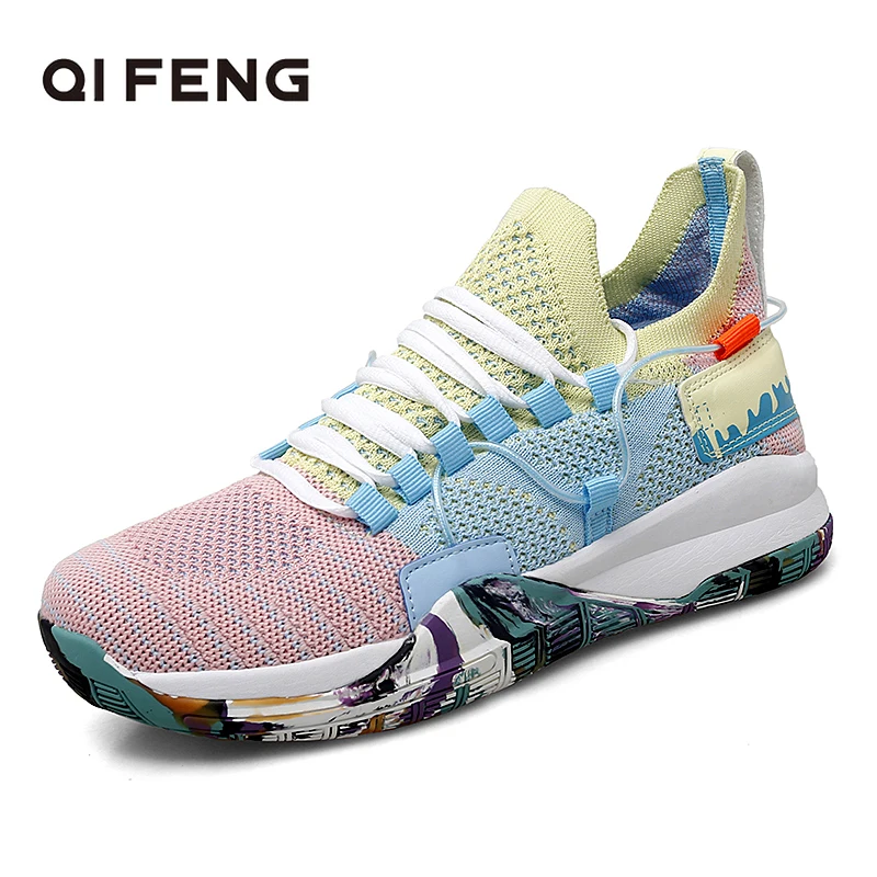 

2022 New High Quality Basketball Shoes Men Women Sneakers Boys Basket Shoes Autumn Anti-slip Outdoor Sports Shoes Trainer Summer