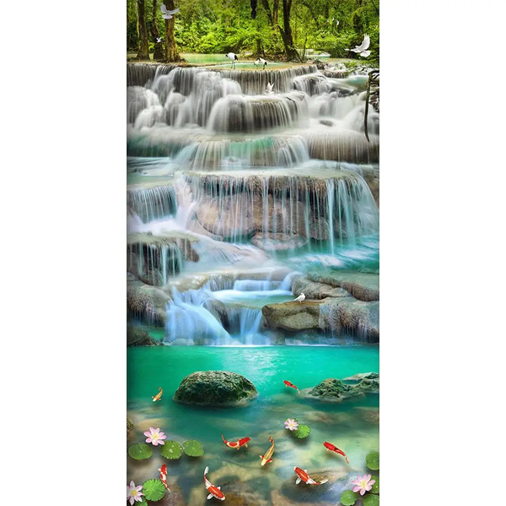 

5D DIY Full Drill Diamond Painting Landscape Cross Stitch Embroidery Mosaic Craft Kit Wall Art Home Decor