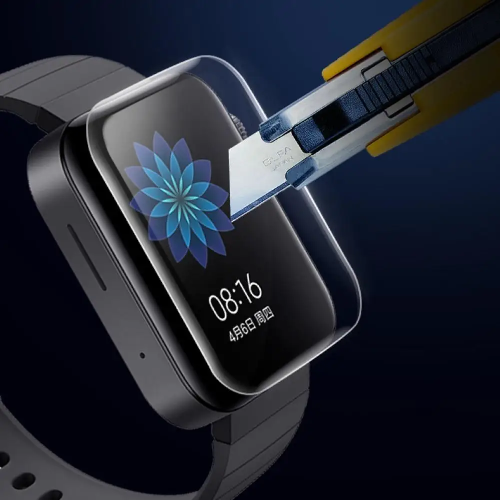 1/2 5 шт. в партии мягкие ТПУ Экран Защитная пленка для Xiao mi Хуа Amazfit Bip Смарт