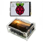 Сенсорный ЖК-экран 3,5 дюйма, со стилусом и акриловым чехлом, для Raspberry Pi 4 Model B Pi 3B + Pi 3 480x320 пикселей