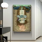 Картина на холсте, сделанная в бездне, настенное украшение