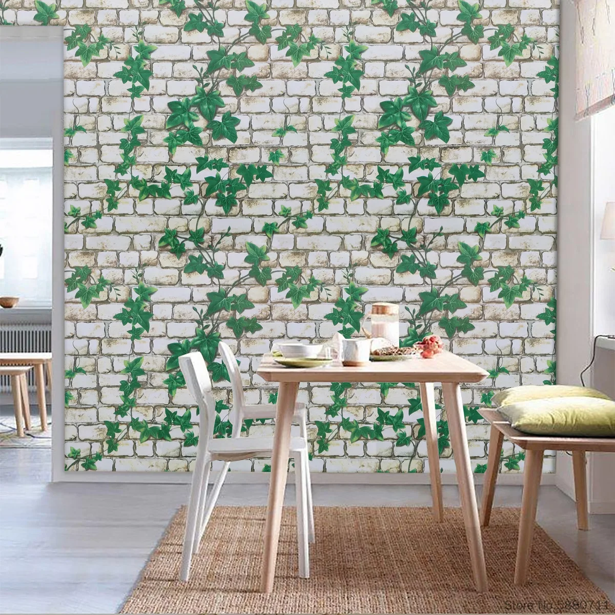 

PVC Stickers Wall Stickers Self-adhesive Wallpaper Background Wall Living Room Bedroom Student Bedroom Cabinet Wallpaper Sticker