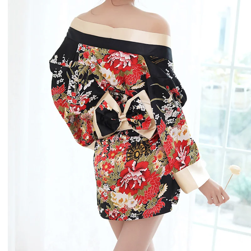 Sexy Japanese Kimono women Erotic Cosplay Sex Lingeries Costumes Women Uniform Game Adult Role Play Student |
