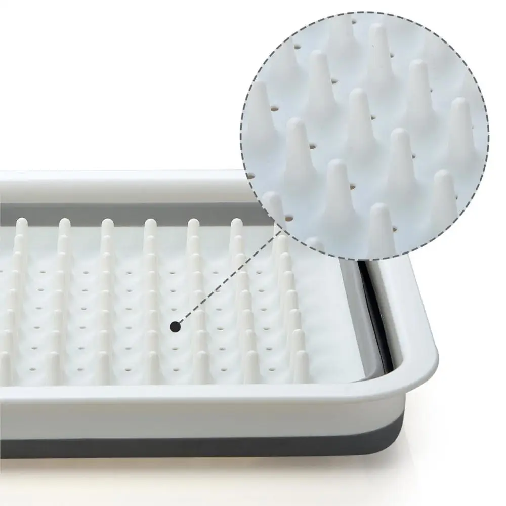 Складная Сушилка для чашек сушилка посуды контейнер хранения столовых приборов