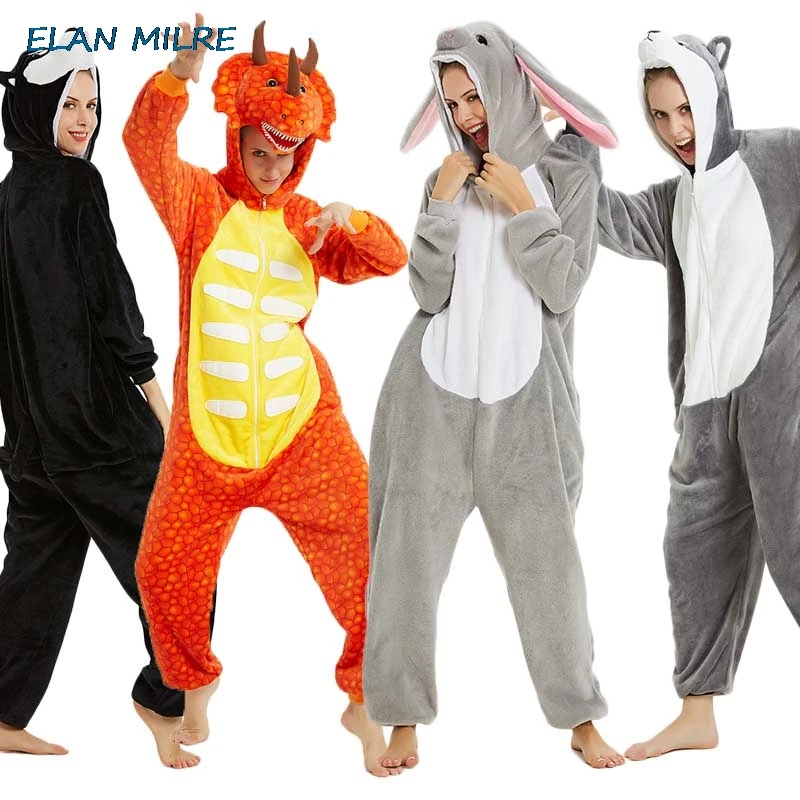 Комбинезон для взрослых Единорог Хаски панда сшить Пегас мультфильм ролевые