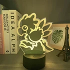 Final Fantasy Chocobo светодиодный ночной Светильник для игры в помещении идеи оформления Цвет изменение ночной Светильник крутые видео игры для него Спальня лампа