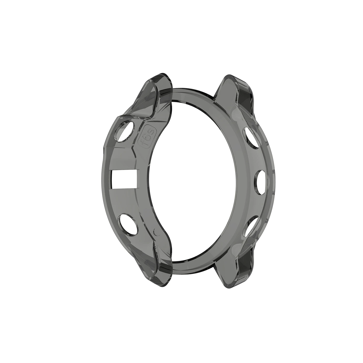 Модный силиконовый ударопрочный защитный чехол для Garmin fenix 6 6x 6s прозрачный