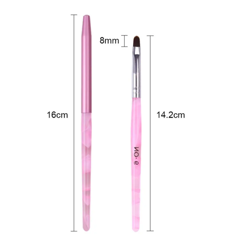 Женская акриловая Розовая Круглая ручка для фототерапии гелевая ручка-карандаш