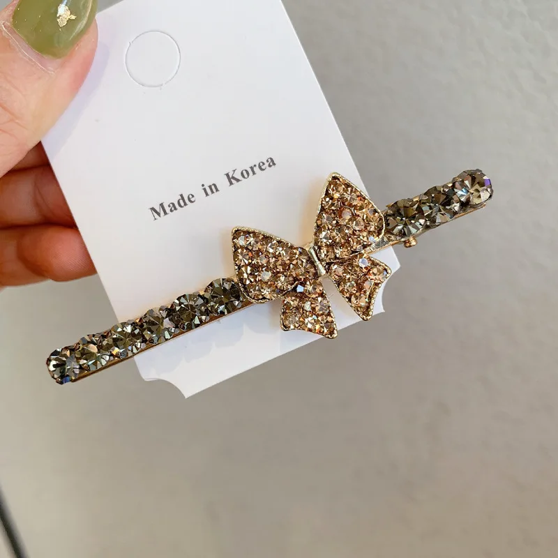 

Женские модные стразы бабочка заколка для волос для девочек на каждый день с соской зажим для волос аксессуары для волос