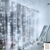 memory control 62 5m led icicle curtain fairy lights led string lights garland party garden street wedding house window decor
