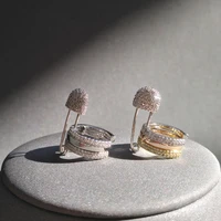 s925 sterling silver new single needle ear clip non pierced female earrings fashion personality bohemian moroccan jewelry