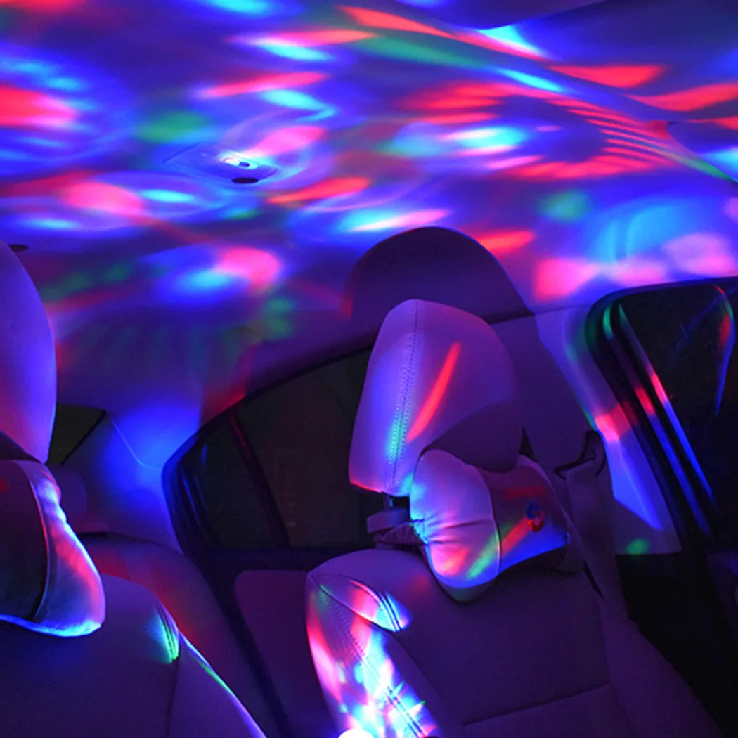 

Миниатюрное декоративное освещение, проектор RGB, 1 шт., 5 В, инструмент, шар с голосовым управлением окружающей среды