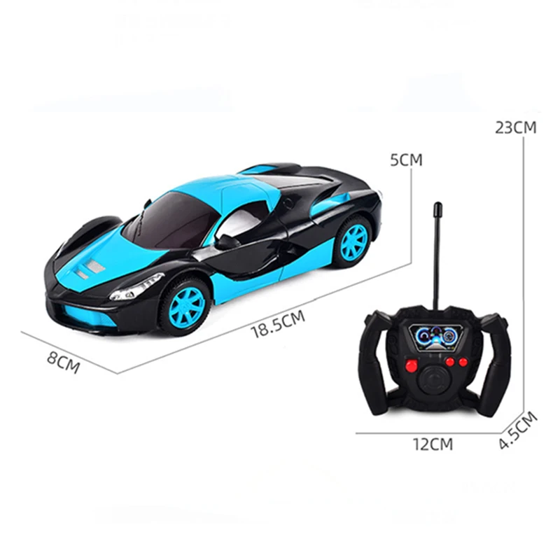 

1:20 RC Car Four-way Lights Wheel 1/16 Electric Radio-controlled Sports Drift Vehicle Remote Racing Cars Toys for Children RC002