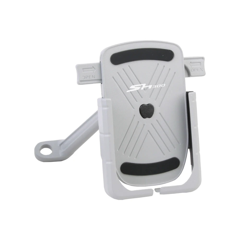mobile phone holder aluminum motorcycle accessories for honda sh 300i 350i sh350i sh300i 2008 2021 2015 2016 2017 2018 2019 2020 free global shipping
