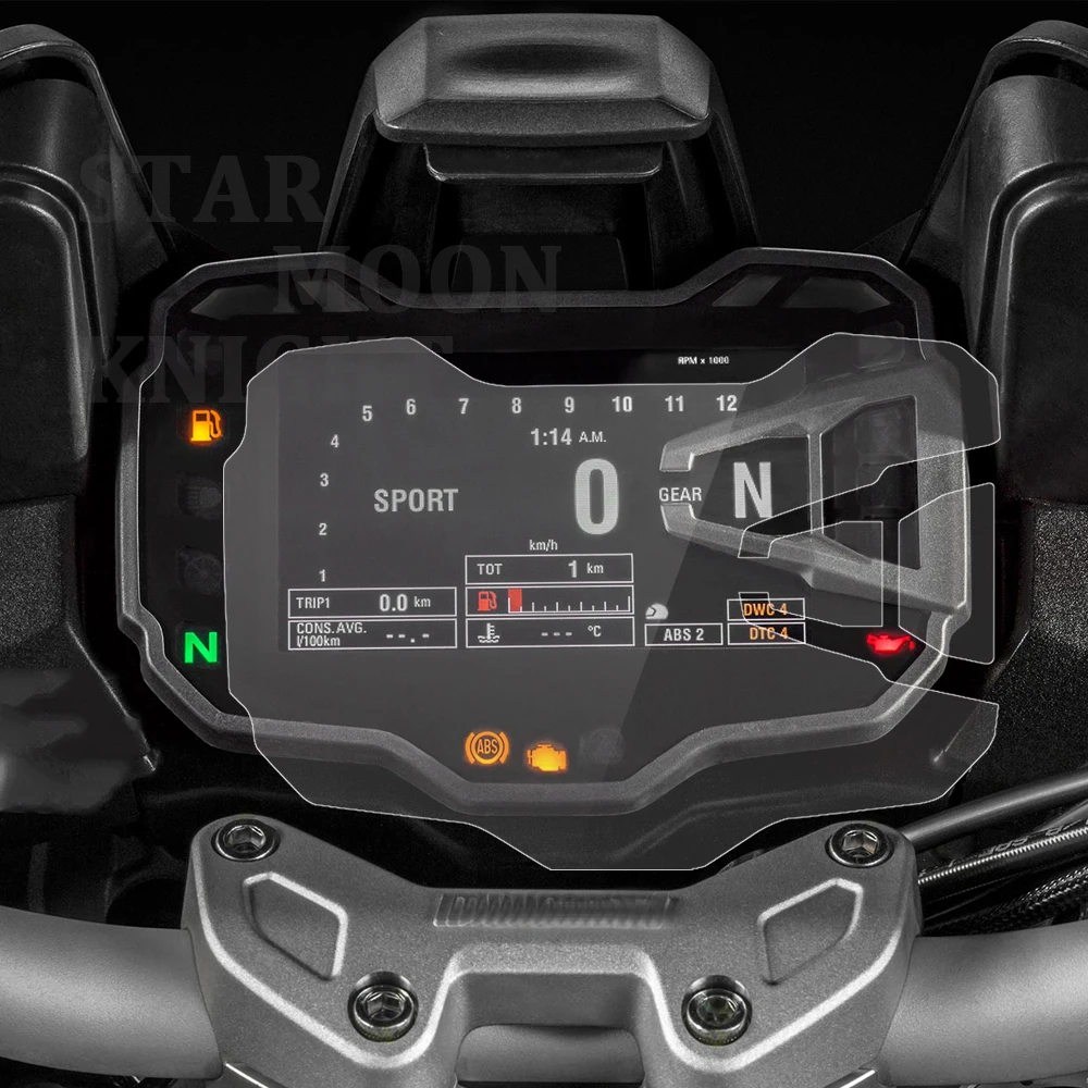 Защитная пленка для приборной панели DUCATI Multistrada 950 1200 1200S 1260 S 2015 2018|Накладки и