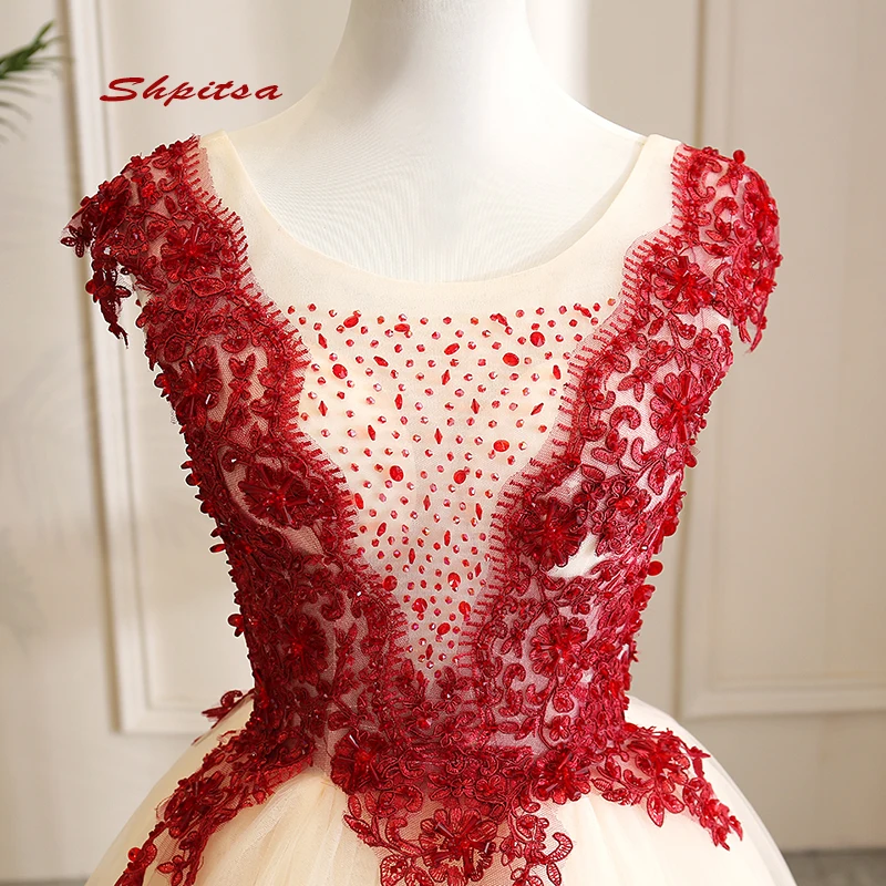 Милое бальное платье принцессы 16 дюймов с бисером для выпускного вечера на 15 лет |